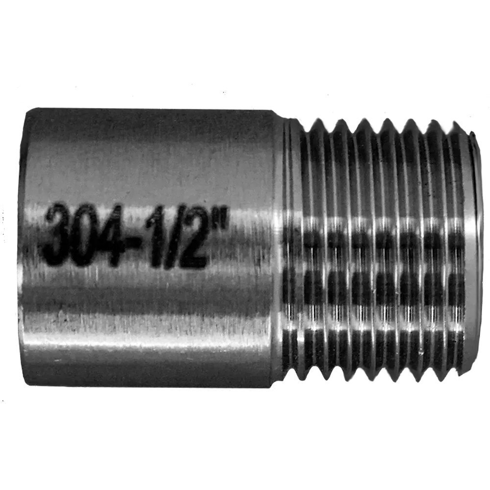 Ниппель приварной нержавеющий Newkey, AISI304 DN15 (1/2"), (CF8), PN16