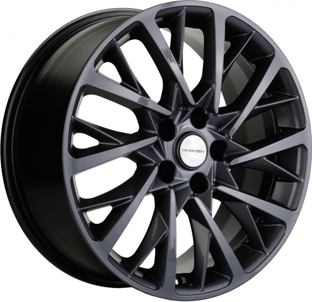 Khomen 1804 7.5x18 5x108 ET 50 Dia 63.3 (grey)