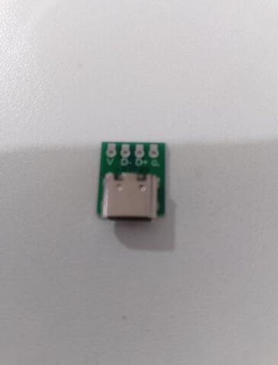 Плата заряда Type C разъем 1.4*1.1мм