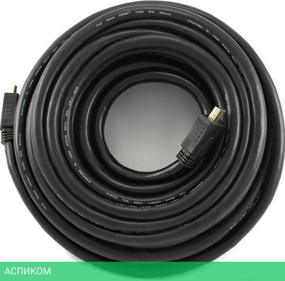 Кабель Cablexpert HDMI CC-HDMI4-10 3.0м, v2.0, 19M/19M черный