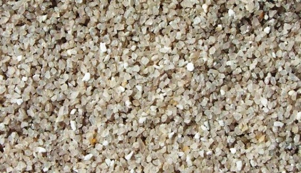 Кварцевый песок 0,4-1,2мм (25кг)