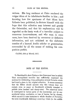 Arabic Proverbs | John Lewis Burckhardt