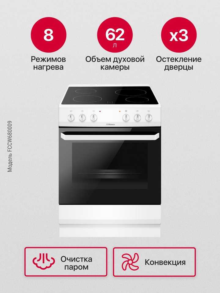Электрическая плита Hansa FCCW680009