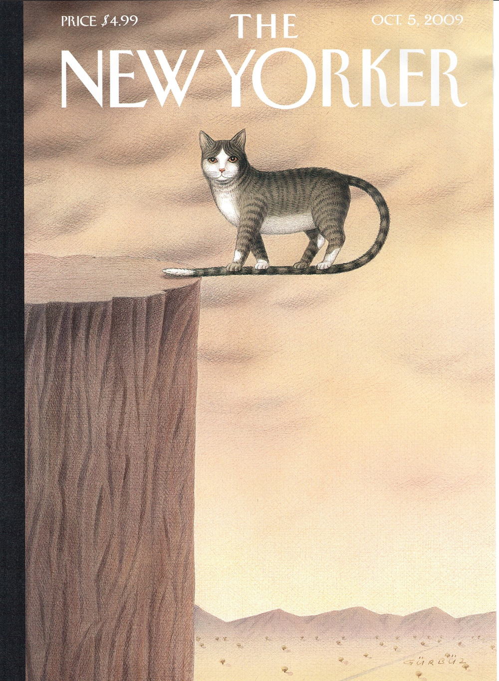 Постер журнала The New Yorker 05-10-2009, двусторонний