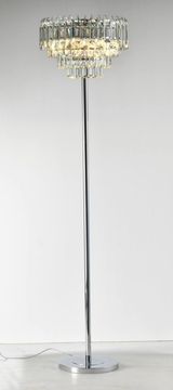 Торшер 4*Е14 LE9017/1F CH хром Catherine Leon