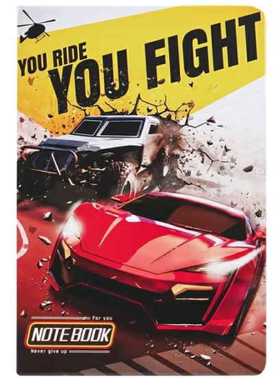 Блокнот 14,5*21см. 80л. линия "Скорость" (Darvish)