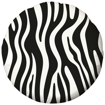 Шар Круг "Узор Зебра" 45 см