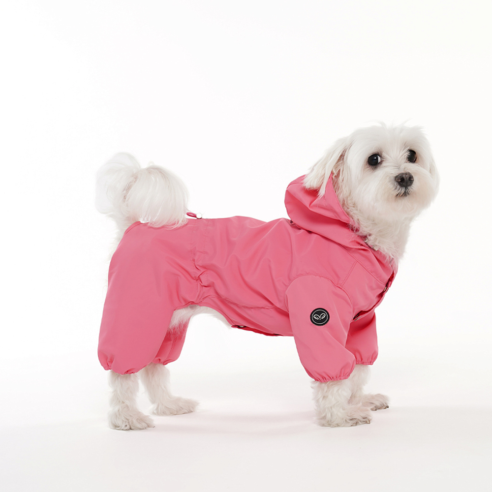 152 Дождевик для собак-девочек с фиксаторами по талии PUPPY ANGEL® MAGAGIO™ V2