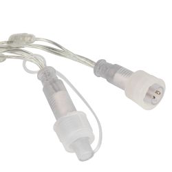 Гирлянда ЭРА ERAPS-NP10 светодиодная новогодняя нить 10 м тёплый свет 100 LED