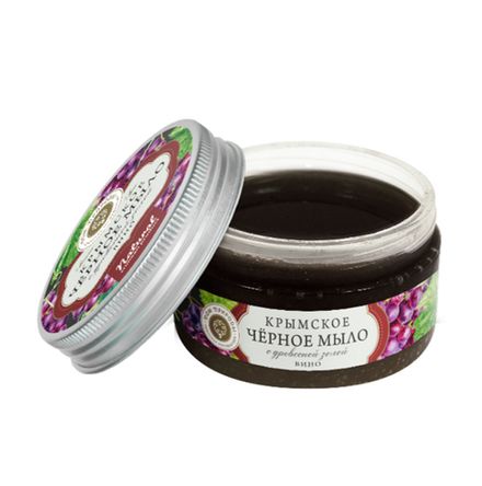 Крымское черное мыло "Вино"