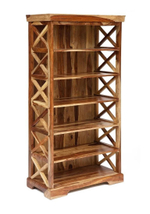 Шкаф для книг Secret De Maison ROSEWOOD 175х89х44см, натуральный (natural), Палисандр