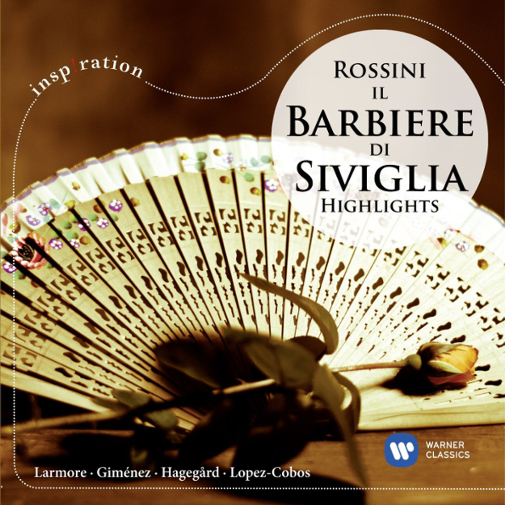 Larmore, Gimenez, Hagegard, Lopez-Cobos / Rossini: Il Barbiere Di Siviglia (Highlights)(CD)