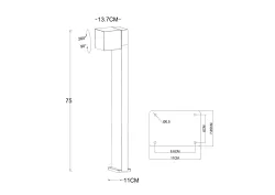 Ландшафтный светильник Arte lamp BELGRADE