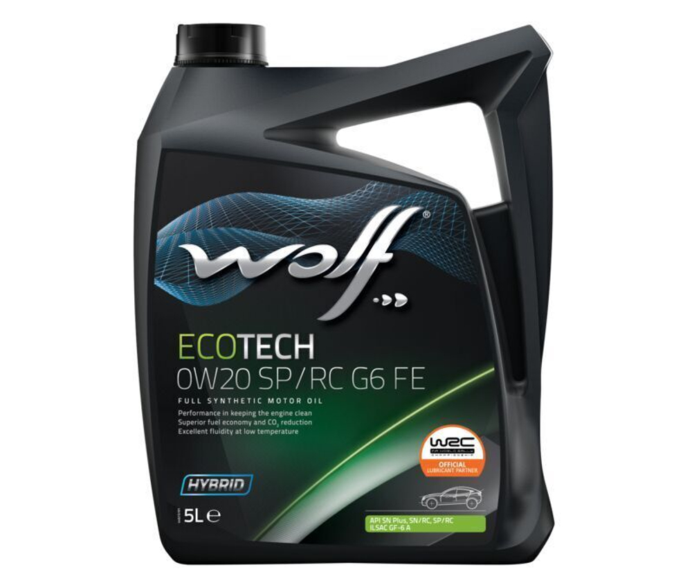 Wolf EcoTech 0W20 SP/RC G6 5 л