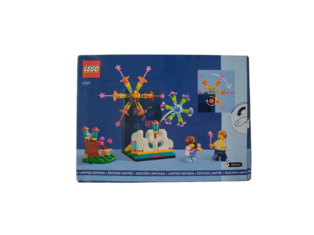 LEGO 40689 Праздничный фейерверк (повреждена упаковка)