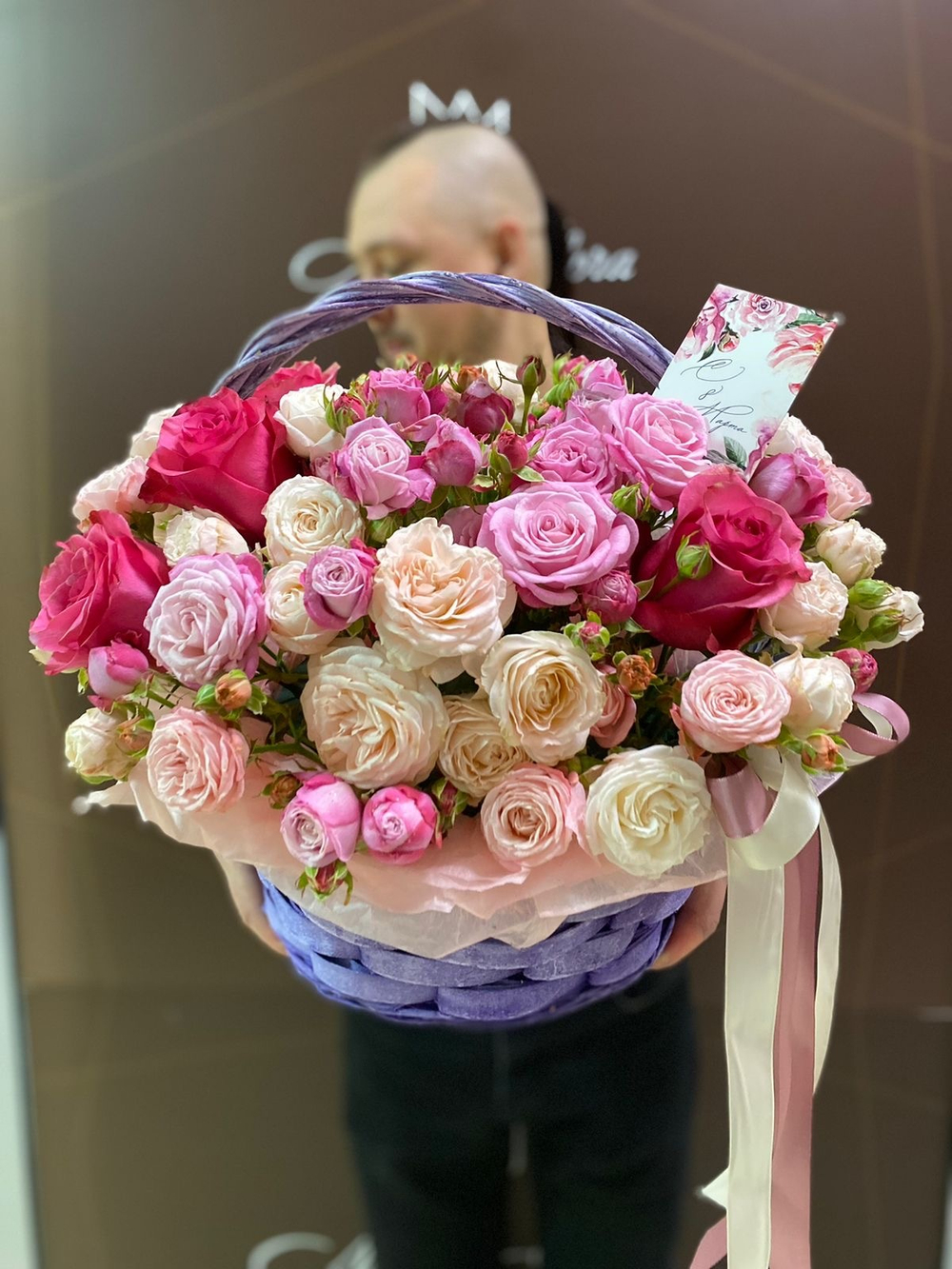 Букет в корзине М-29