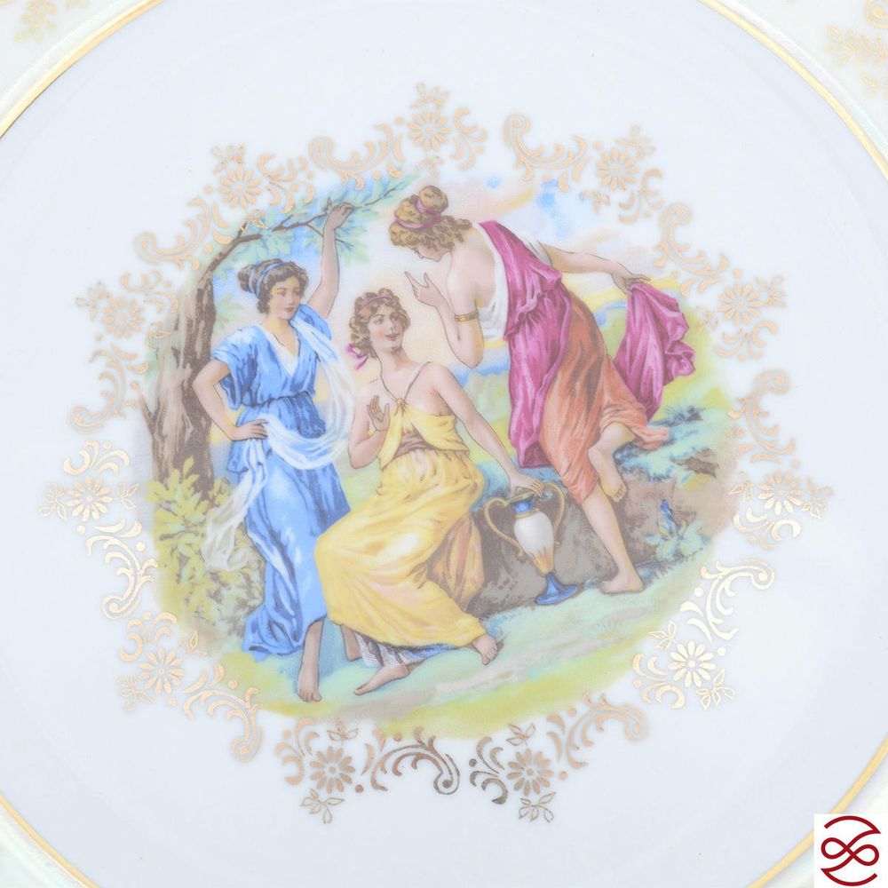 Набор тарелок Repast Мадонна перламутр Мария-тереза 27 см (6 шт)