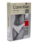 Стринги 3 пары Calvin Klein Underwear - красный(000QD5209E)