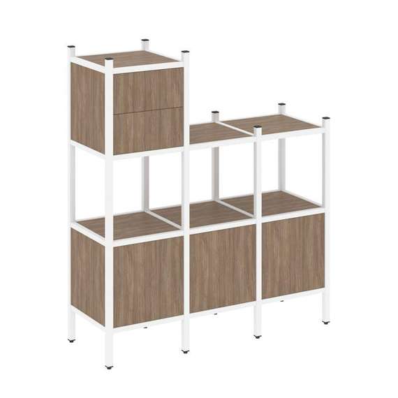 Лофт Прямой стеллаж VR.L-13  1278*446*1458