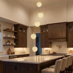 Подвесная люстра Citilux CLOUDY CL323052