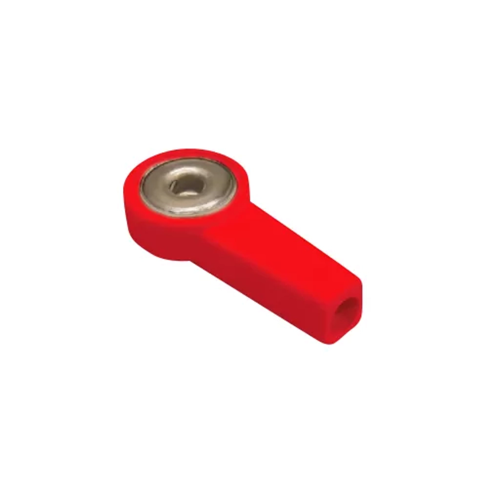 Адаптер с разъемом 4 мм и конектором кнопка PG-922/4TR красный