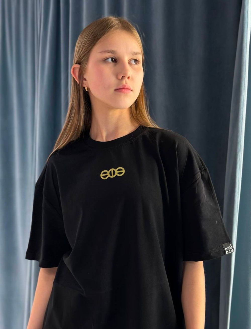 Футболка Три шурупа SILVER small premium oversize