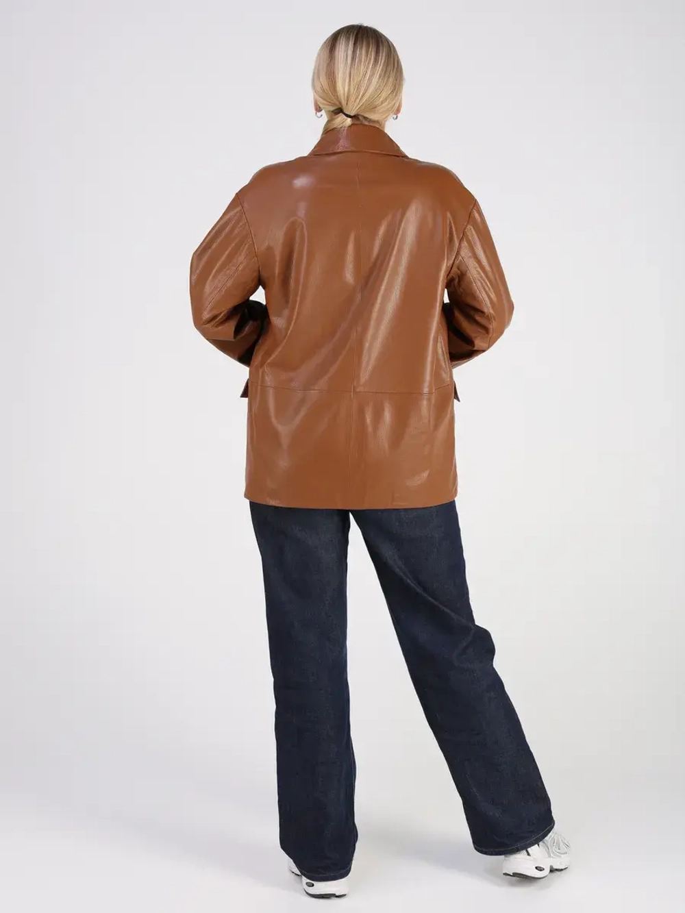 Кожаная куртка демисезонная