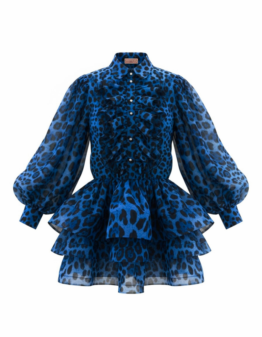 ПЛАТЬЕ МИНИ С АВТОРСКИМ ПРИНТОМ