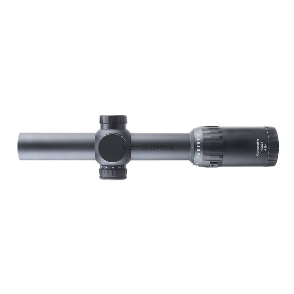 Оптический прицел Vector Optics Constantine 1-10x24 SFP, ( Сетка Fiber Center Dot / с подсветкой )