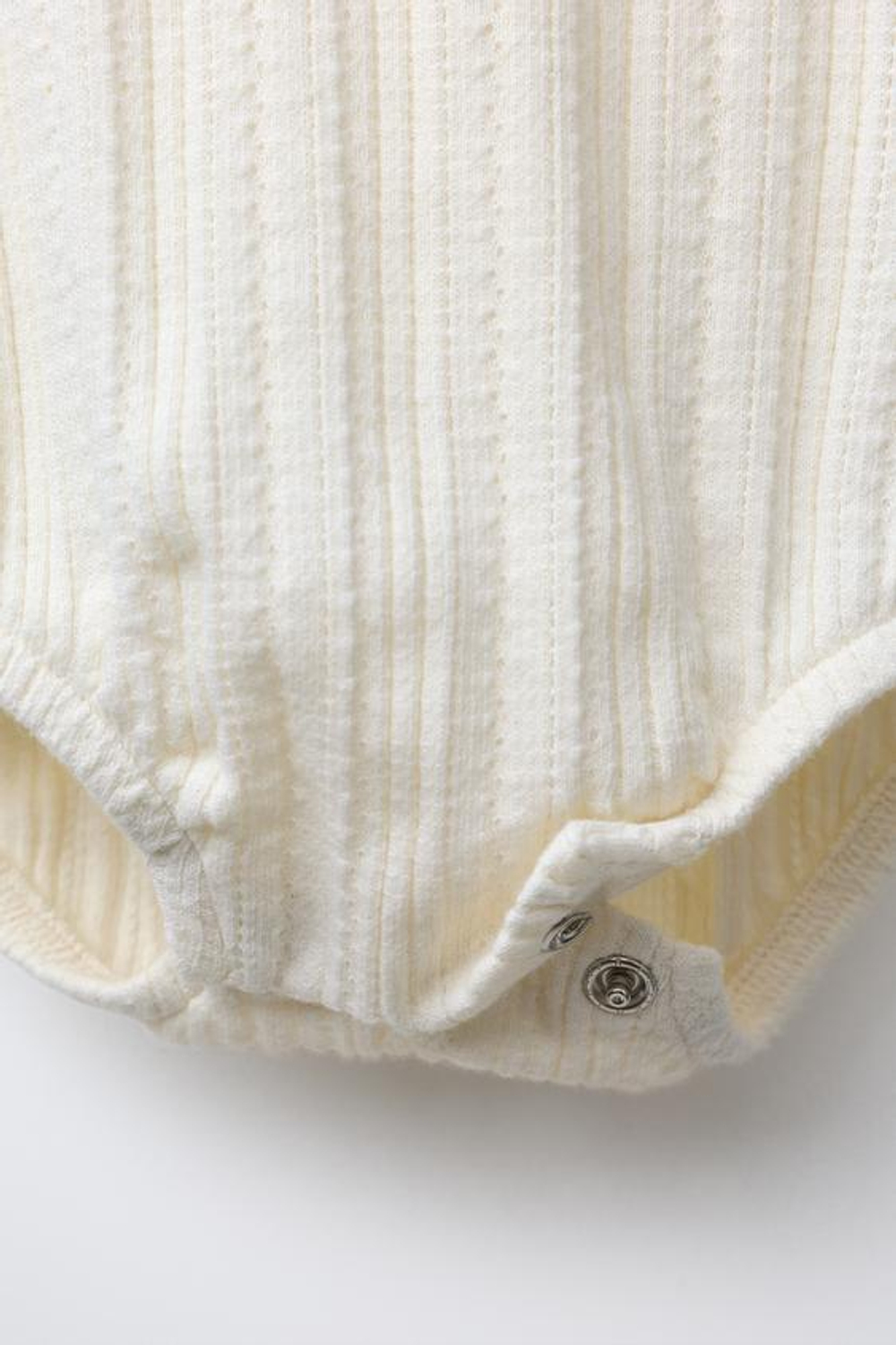 ZARA БОДИ В РУБЧИК С ПРИНТОМ, ЭКРЮ