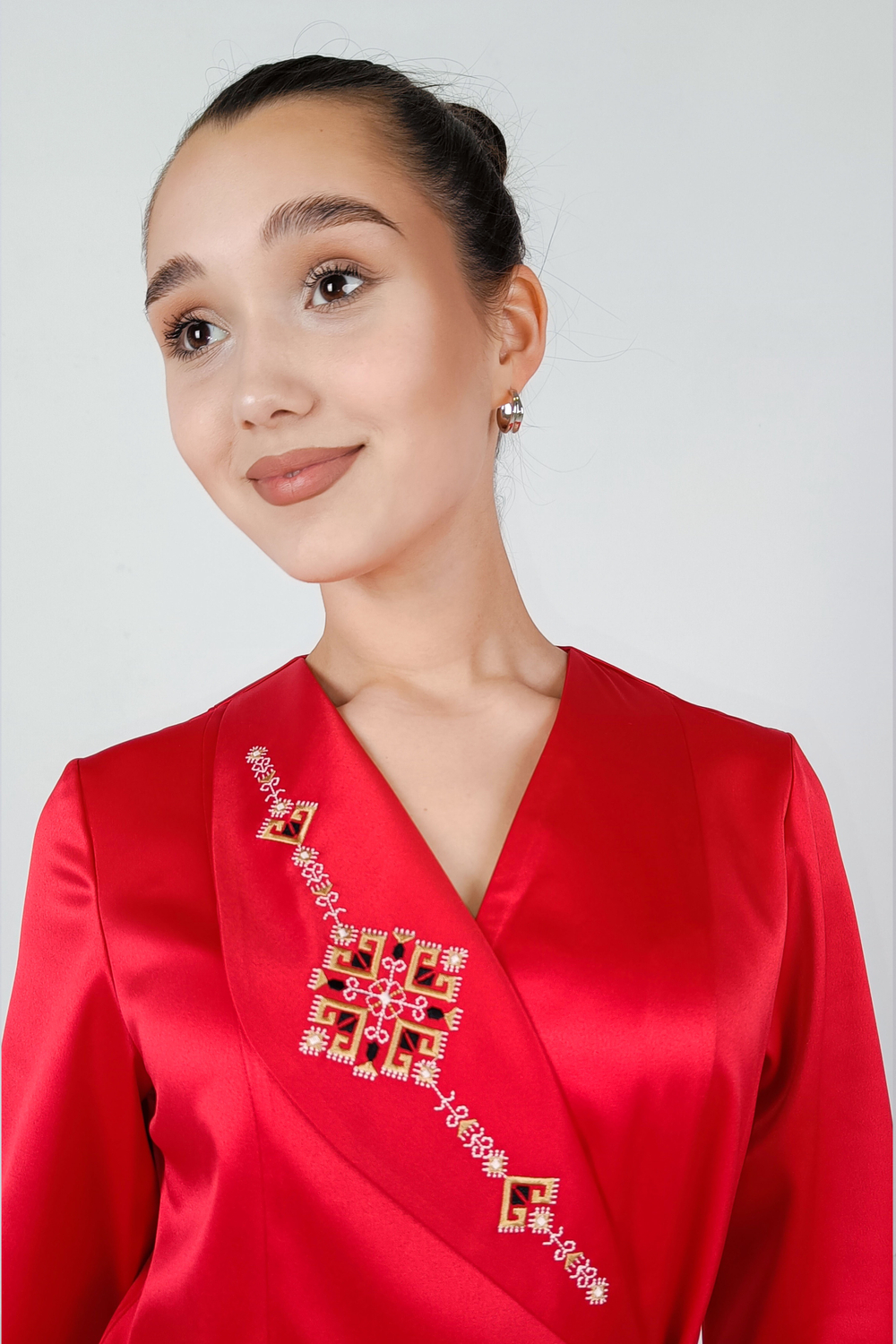 Блузка с чувашской вышивкой