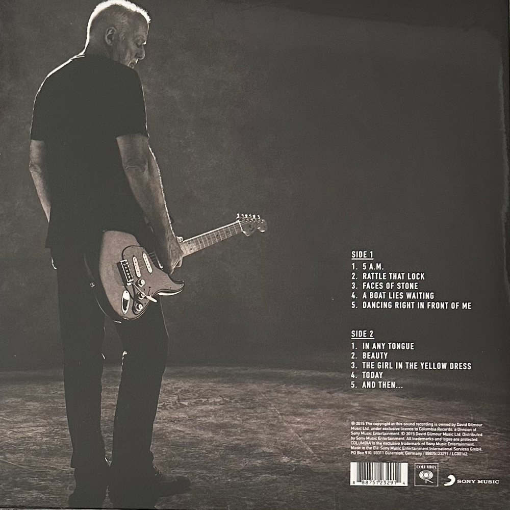 David Gilmour – Rattle That Lock (Европа 2017г.)