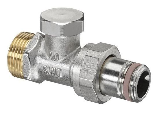 Вентиль обратный Oventrop Combi 2 1091172 НР 3/4"х1/2" прямой для радиаторов