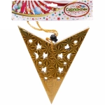 Украшение подвесное «Сияние звезды» 45 см, Золото