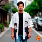 Рубашка хаори японская Stray Kids