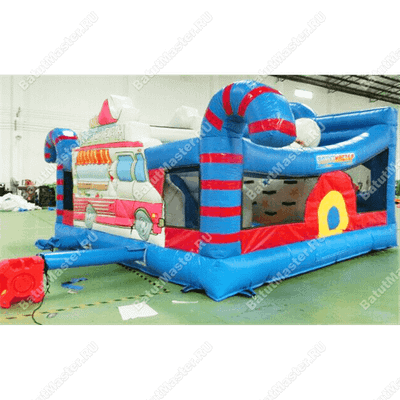 Коммерческий надувной батут "Мороженое" 6*6*3.5 м