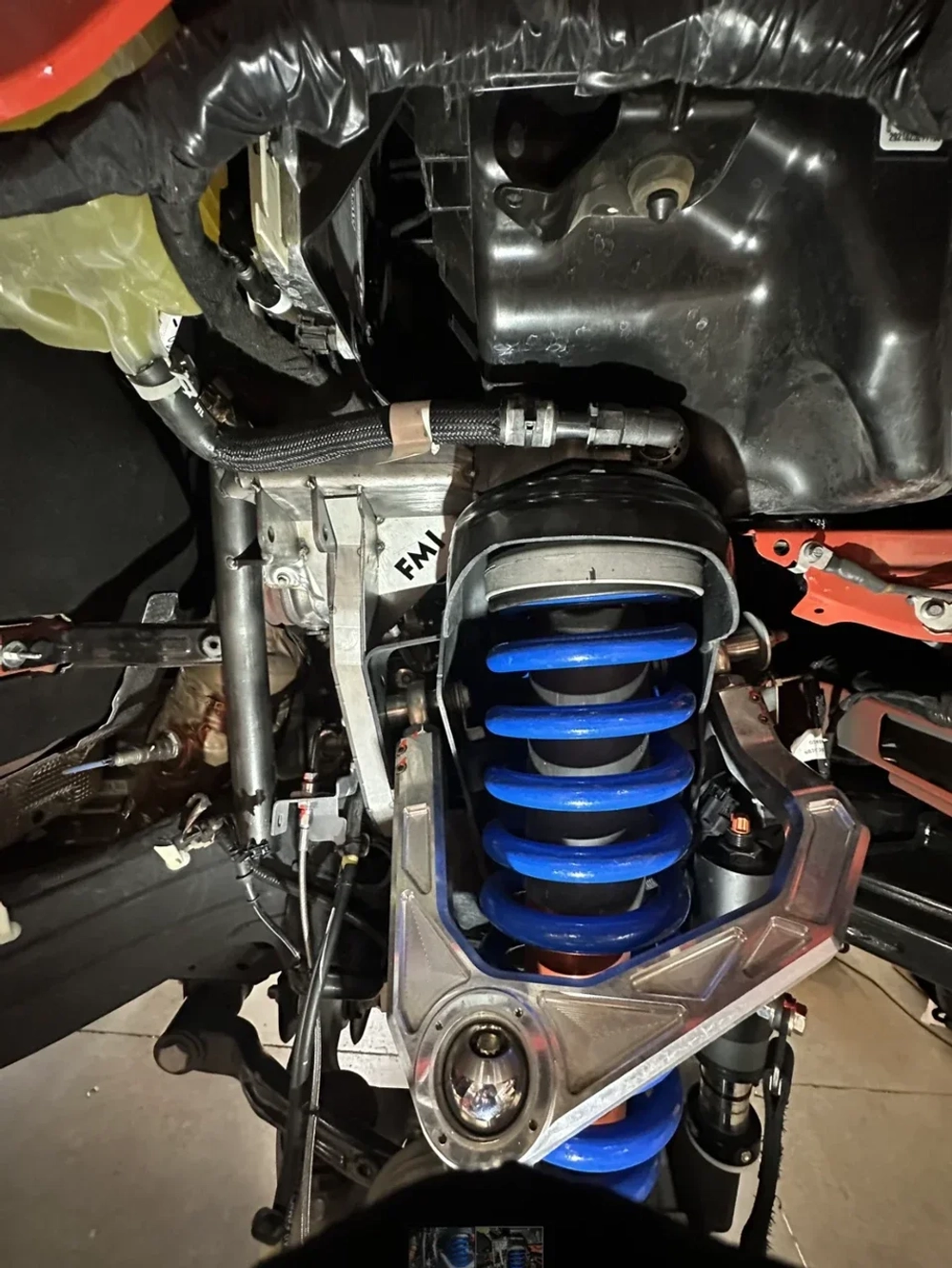 Комплект усиленной опоры для переднего байпасного амортизатора для Bronco Raptor 2022+