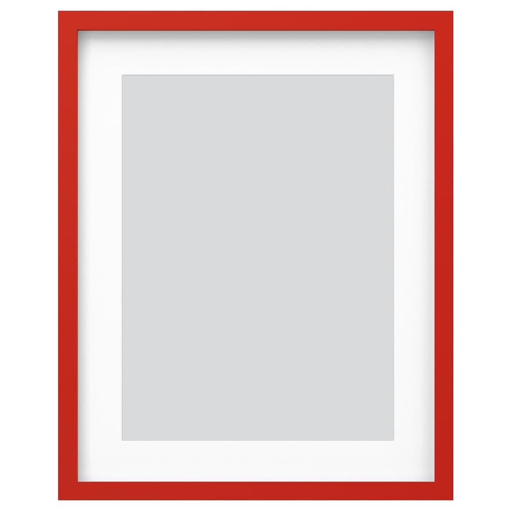 IKEA RÖDALM  (ИКЕА РÖДАЛМ)  -  Рамка, красная, 40x50 см