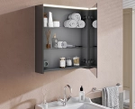 Зеркальный шкаф VitrA Core 66909 60 антрацит