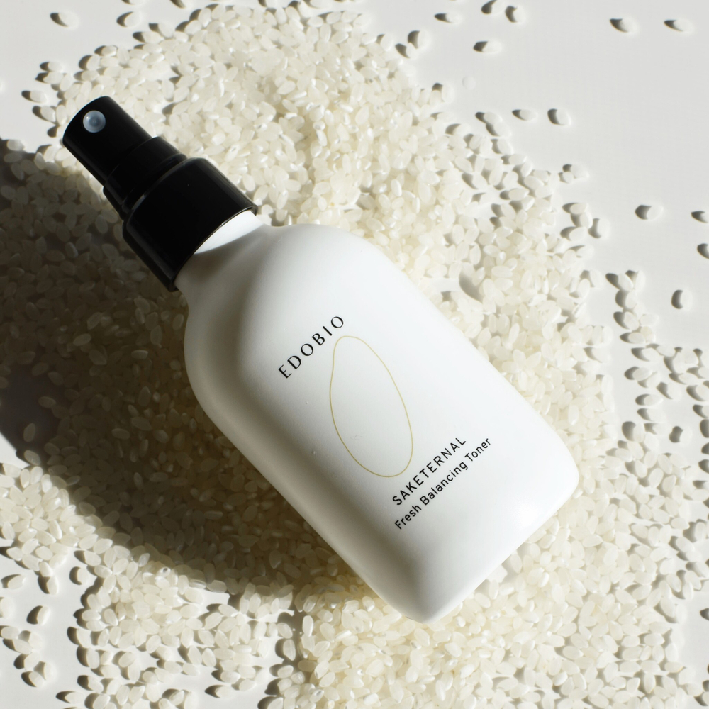 Увлажняющий тонер-спрей для лица с осадком саке EDOBIO Saketernal Fresh Balancing Toner