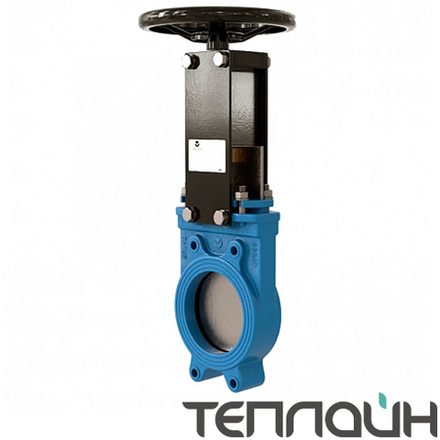 Шиберная ножевая задвижка Valstok VA DN 350 PN 6 межфланцевая