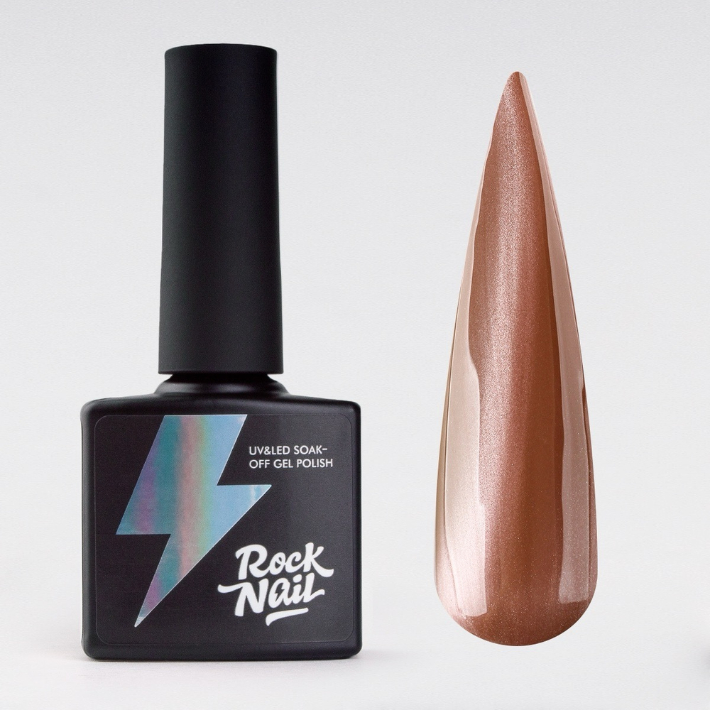 Гель-лак RockNail Bad Kitty Silk 505 Soft Power, 10 мл.