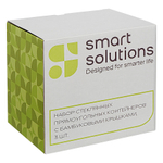 Набор контейнеров для запекания и хранения прямоугольных eco store с крышками из бамбука, 3 шт.