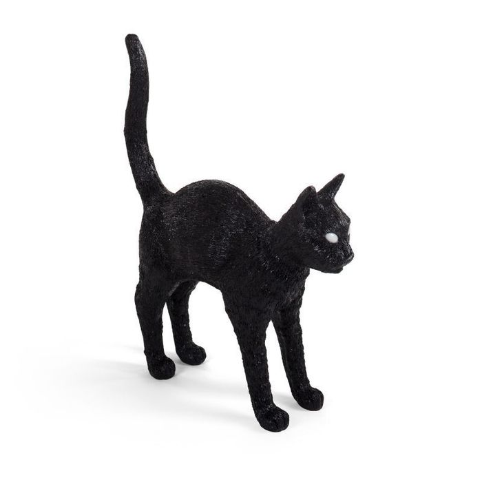 Настольная лампа Seletti Jobby The Cat Black 15041