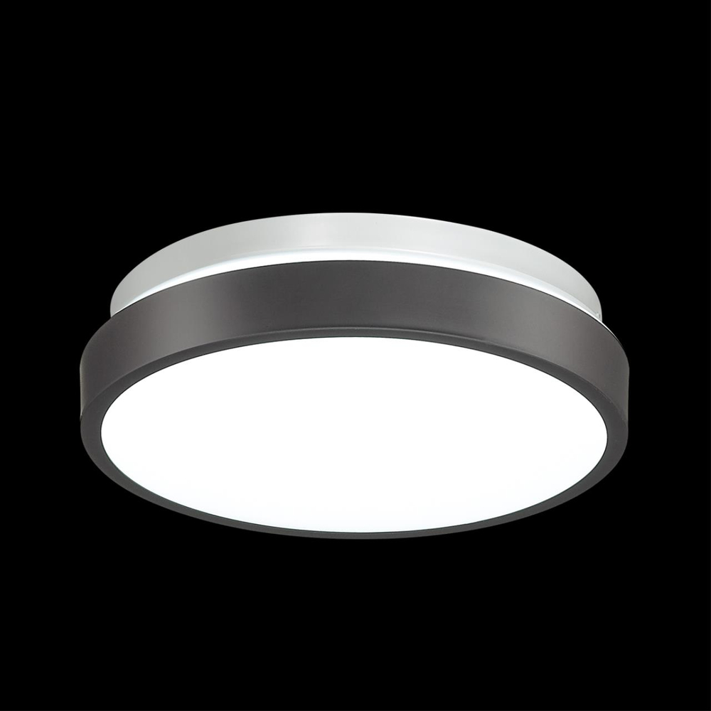 3012/AL MINI SN 000 Светильник пластик/белый/черный LED 12Вт 4000K D200 IP43 SMALLI