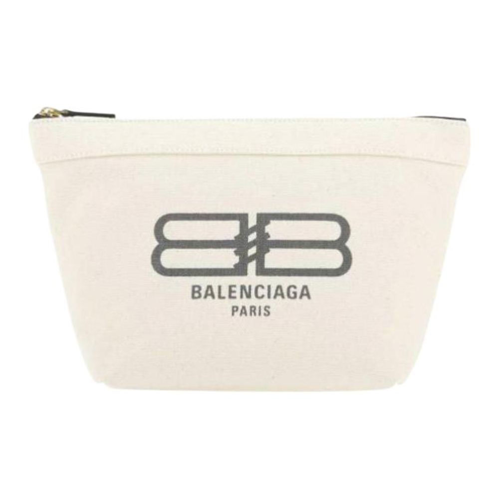 Balenciaga Cotton Clutch Women"s White