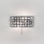 Citilux Портал CL324401 Бра хрустальное с выключателем Хром