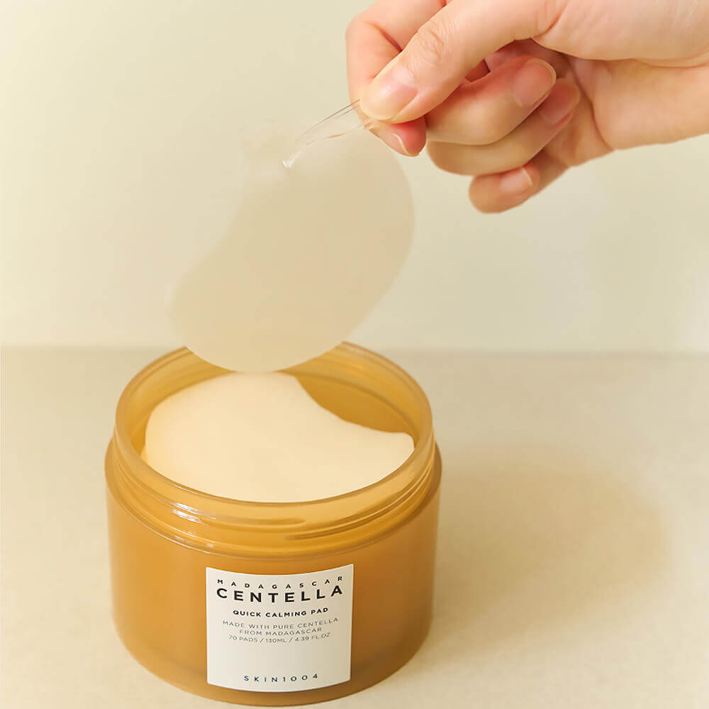 Успокаивающие пэды с центеллой SKIN1004 Madagascar Centella Quick Calming Pad