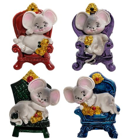 MC-222 Магнит «Мышка» 4/асс