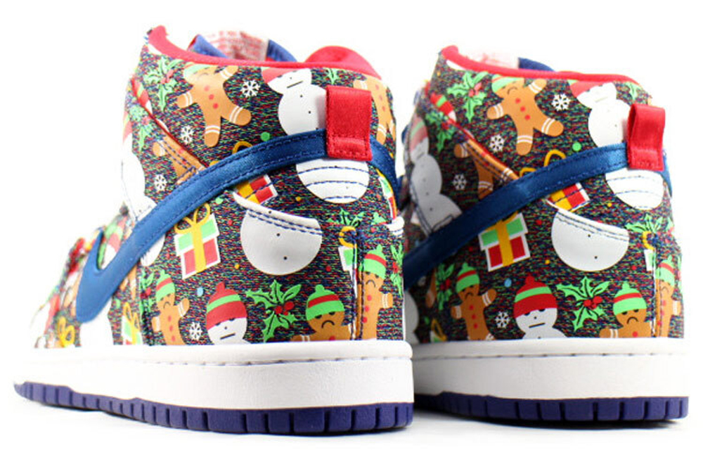 Кроссовки Nike Dunk Sb Concepts Ugly Christmas Sweater 2017